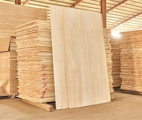 15mm paulownia solid wood board plank pannel for furniture craft - Image 2