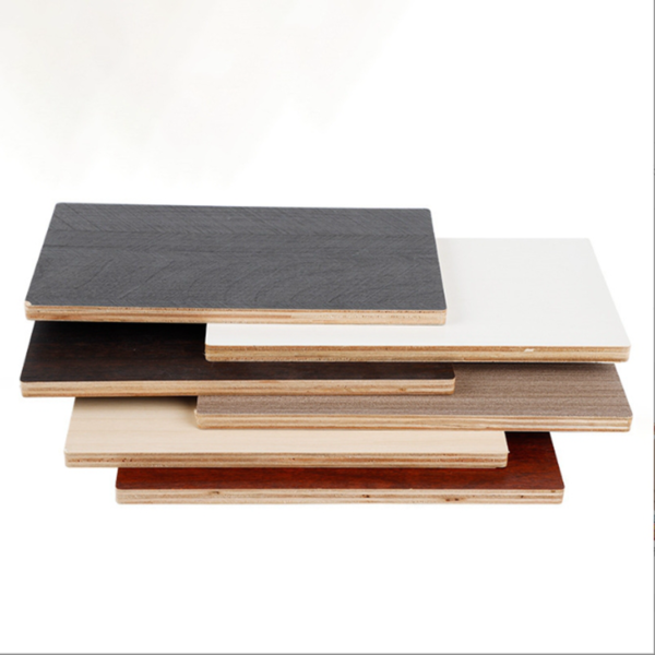 18 mm plywood 4 * 8 feet melamine laminated board E0 ENF strong quality steady wood board - Image 2