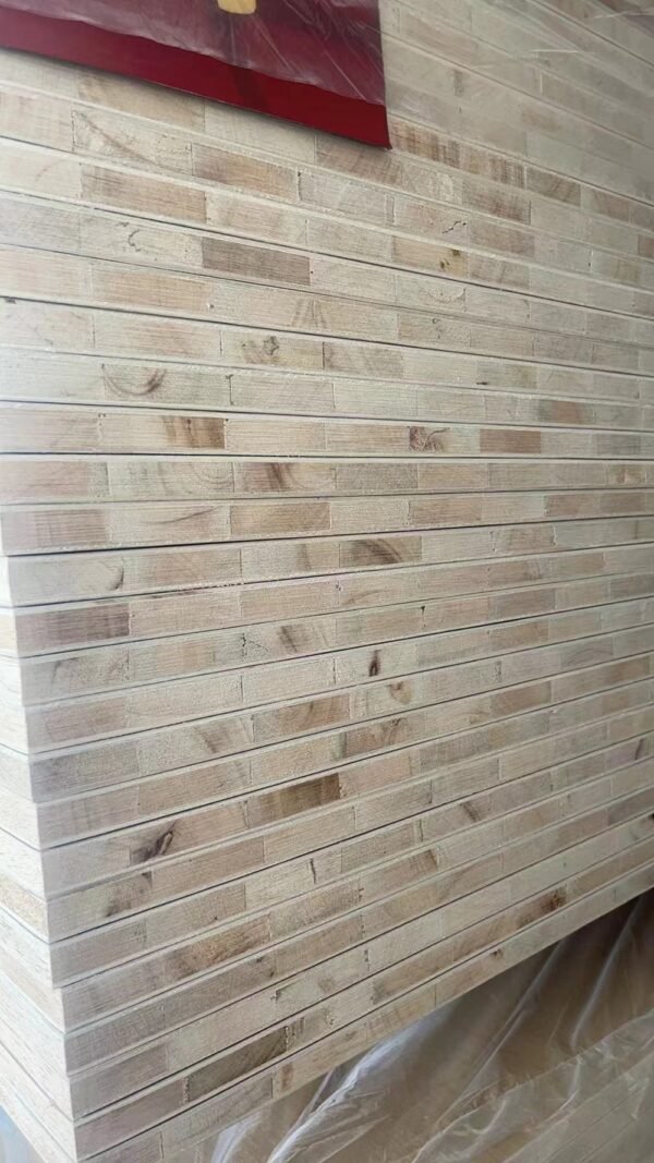 Laminated Block Board: Pine wood melamine finished solid laminated board 18mm 15mm - Image 4