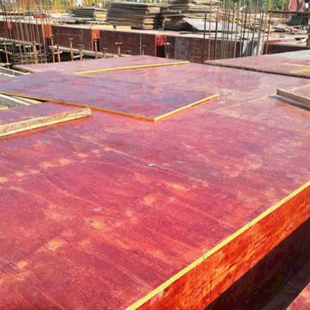 18mm Shuttering : Eucalyptus Formwork Plywood 3*6 4*8 feet Made in China High Quality