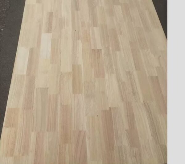 rubber wood board : 18mm 15mm edge glue solid wood oak / poplar etc. - Image 3