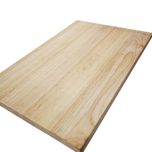 rubber wood board : 18mm 15mm edge glue solid wood oak / poplar etc.