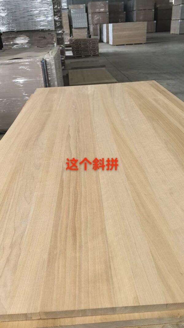Carbonized Wood : Carbonized poplar wood 12/15/18/20/25mm joint board Small-leaf cherry - Image 2