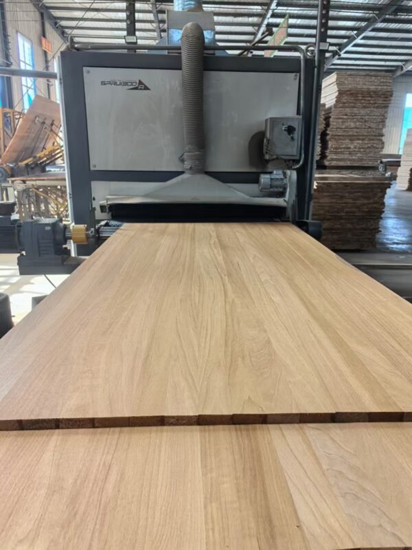 Carbonized Wood : Carbonized poplar wood 12/15/18/20/25mm joint board Small-leaf cherry - Image 3