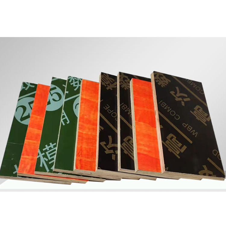 Floor bearing plate formwork, temporary enclosure formwork 18mm, stable concrete pouring formwork turnover frequency